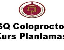 "EBSQ Coloproctology" Kurs Planlaması "EBSQ Coloproctology" Kurs Planlaması