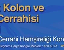 XVI. Türk Kolon ve Rektum Cerrahisi Kongresi XVI. Türk Kolon ve Rektum Cerrahisi Kongresi